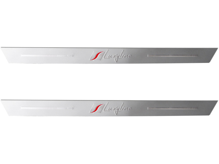 2 seuils de porte en aluminium Luxyline