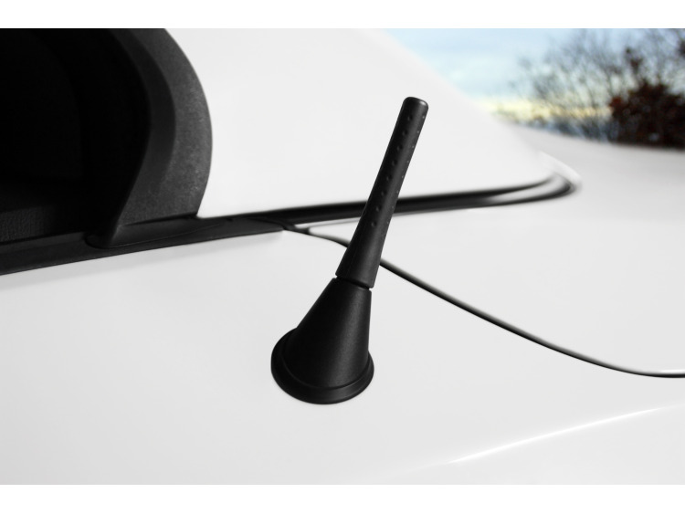Antenne courte en caoutchouc