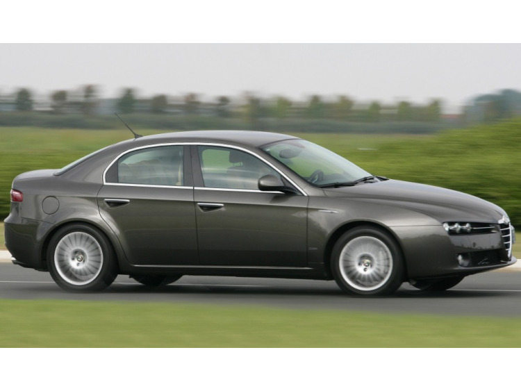 Baguette chrom&eacute;e de contour des vitres lat&eacute;rales compatible avec Alfa Romeo 159