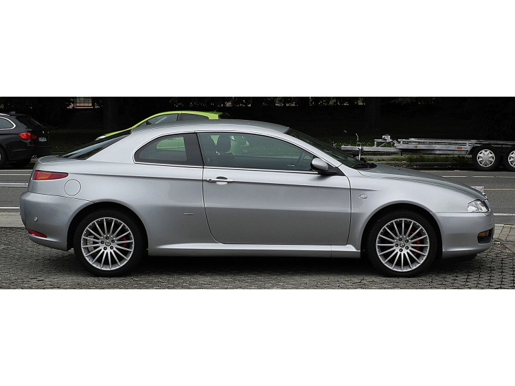 Baguette chrom&eacute;e de contour des vitres lat&eacute;rales compatible avec Alfa Romeo GT