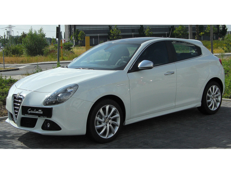 Baguette chrom&eacute;e de contour des vitres lat&eacute;rales pour Alfa Romeo Giullietta