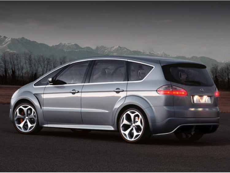 Baguette chrom&eacute;e de contour des vitres lat&eacute;rales pour Ford S-Max