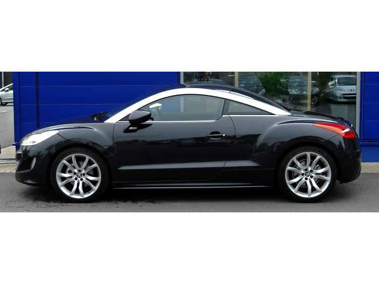 Baguette chrom&eacute;e de contour des vitres lat&eacute;rales pour Peugeot RCZ 10-12 & Peugeot RCZ 12-15 facelift