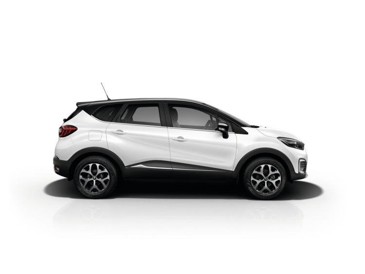 Baguette chrom&eacute;e de contour inf&eacute;rieur des vitres Renault Captur