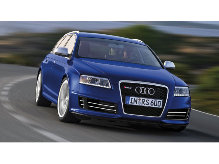 Baguette chrom&eacute;e pour a&eacute;ration compatible avec Audi RS6 08-26
