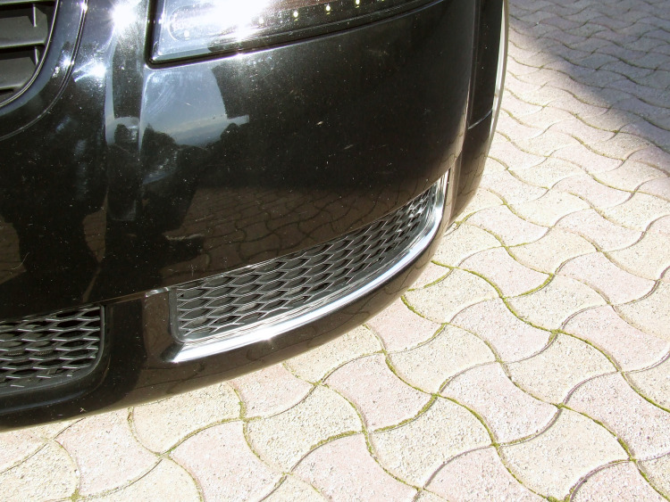 Baguette chrom&eacute;e pour a&eacute;ration compatible avec Audi TT S&eacute;rie 1 98-06