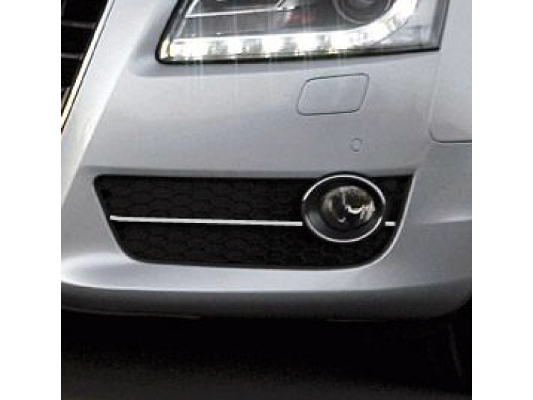 Baguette chrom&eacute;e pour antibrouillards pour Audi A5 Cabriolet 09-11 Audi A5 Coup&eacute; 07-11 Audi A5 Sport