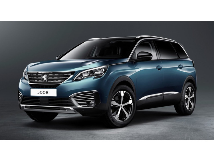 Baguette chrom&eacute;e pour antibrouillards pour Peugeot 5008 II 17-24