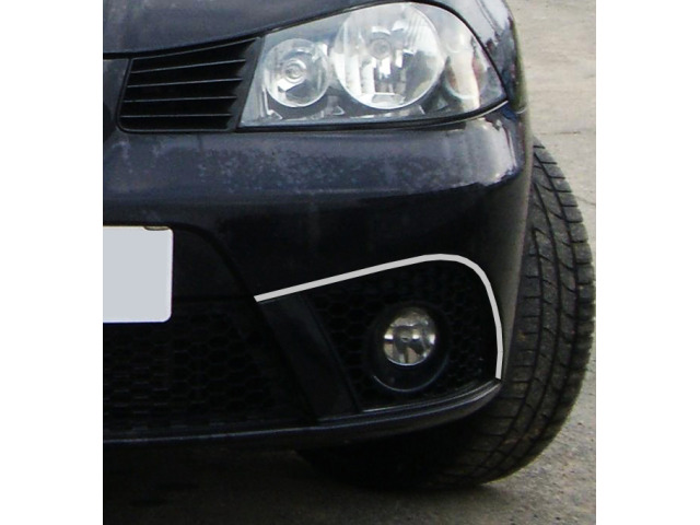Baguette chromée pour antibrouillards pour Seat Ibiza 0108