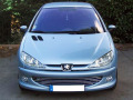 Baguette de calandre chrom&eacute;e compatible avec Peugeot 206 Peugeot 206 CC Peugeot 206 SW