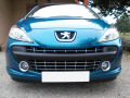 Baguette de calandre chrom&eacute;e compatible avec Peugeot 207 06-12 Peugeot 207 CC 07-15 Peugeot 207 SW 07-13
