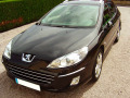 Baguette de calandre chrom&eacute;e compatible avec Peugeot 407 & Peugeot 407 SW horizontale