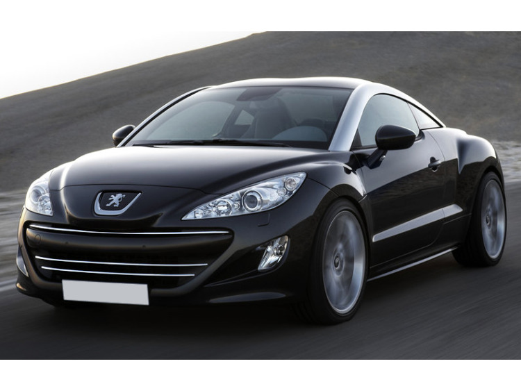 Baguette de calandre chrom&eacute;e compatible avec Peugeot RCZ 10-12