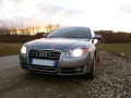 Baguette de calandre chrom&eacute;e pour Audi A4 s&eacute;rie 3 07-11 & Audi A4 s&eacute;rie 3 avant 08-11