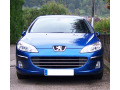 Baguette de calandre chrom&eacute;e pour Peugeot 407 & Peugeot 407 SW horizontale