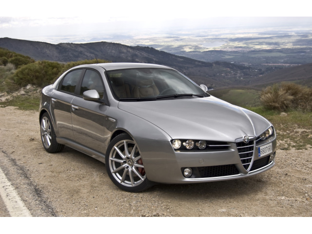 Baguette de calandre inférieure chromée compatible avec Alfa Romeo 159