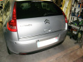 Baguette de coffre chrom&eacute;e compatible avec Citro&euml;n C4 04-11 Citro&euml;n C4 Berline Citro&euml;n C4 Coup&eacute; Citro&euml;n C4 Picasso (07-12)
