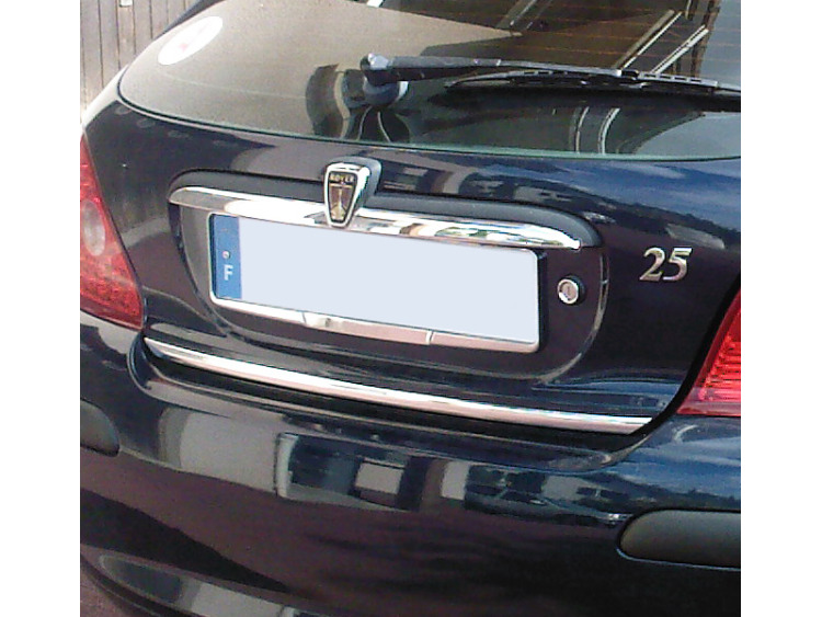 Baguette de coffre chrom&eacute;e compatible avec MG ZR Rover 25 Rover 200 Rover 220