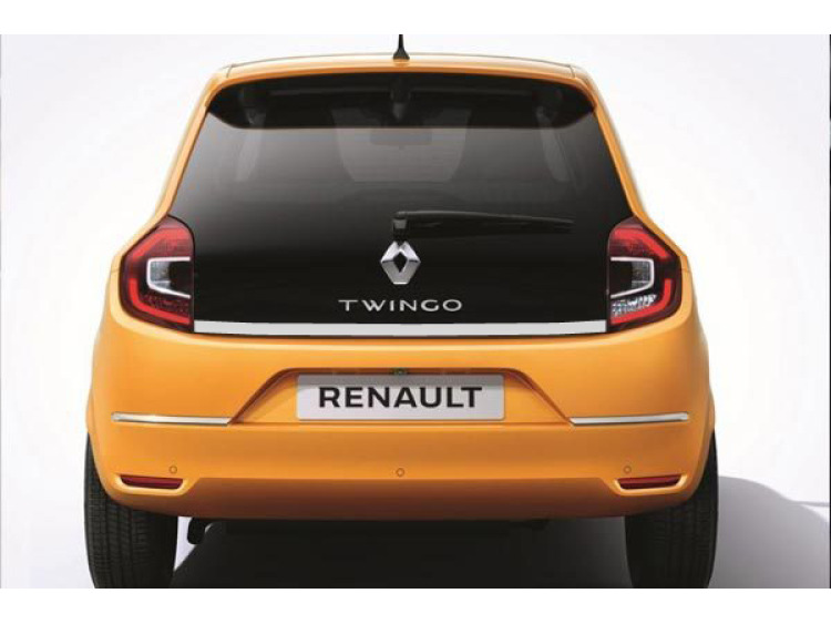 Baguette de coffre chrom&eacute;e compatible avec Renault Twingo III
