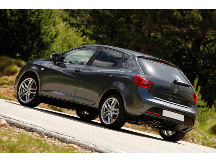 Baguette de coffre chrom&eacute;e compatible avec Seat Ibiza 08-17 & Seat Ibiza ST