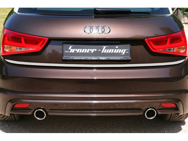 Baguette de coffre chromée pour Audi A1 1018 Sportback  Audi A1 1019