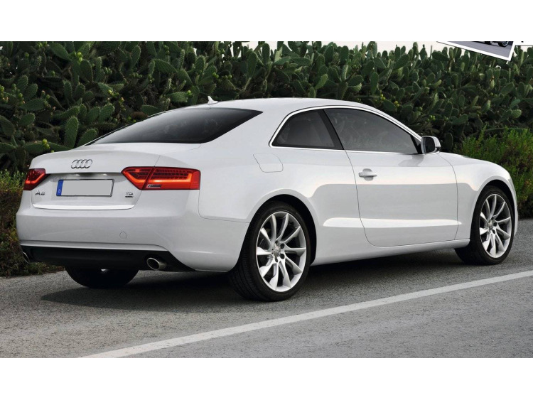 Baguette de coffre chrom&eacute;e pour Audi A5 Cabriolet phase 2 11-16 Audi A5 Coup&eacute; phase 2 11-16 Audi A5 