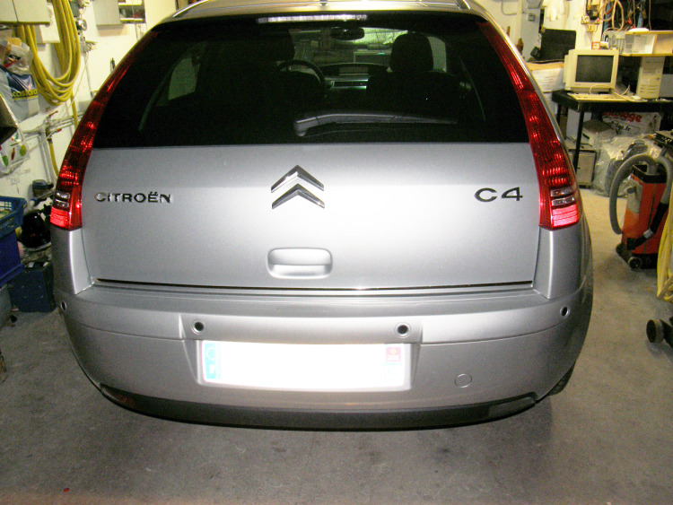 Baguette de coffre chrom&eacute;e pour Citro&euml;n C4 04-11 Citro&euml;n C4 Berline Citro&euml;n C4 Coup&eacute; Citro&euml;n C4 Pica