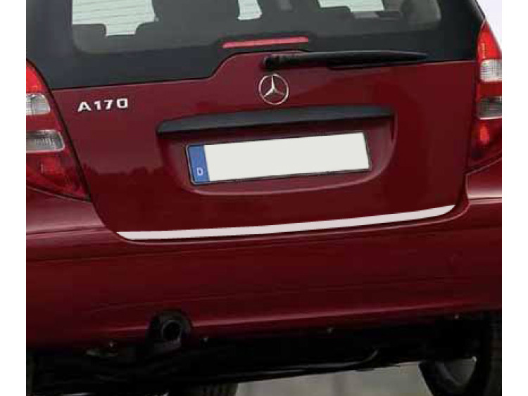 Baguette de coffre chrom&eacute;e pour Mercedes Classe A W169 04-08 Mercedes Classe A W169 Phase 2 08-12 Mercedes Classe A W176 12-18 Mercedes Classe A W177 18-26