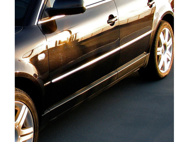 Baguette de protection latérale chromée pour VW Passat 0510 VW Passat 1026 VW Passat 9505