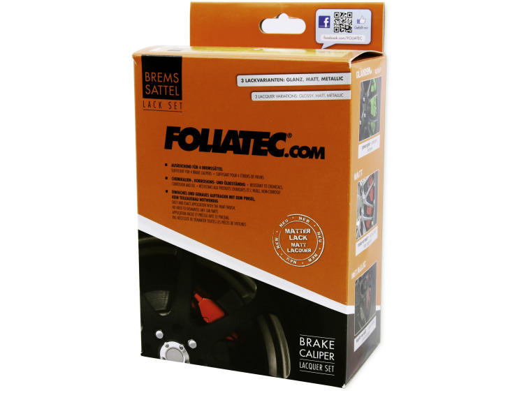 Kit peinture pour &eacute;triers de frein noir mat